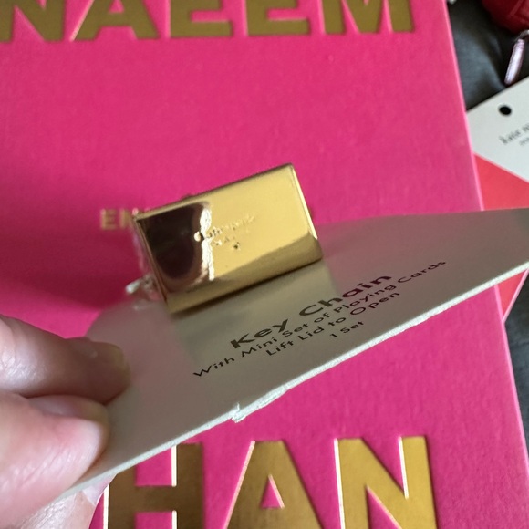 Kate Spade x Target collab deck of cards bag charm - Picture 2 of 4